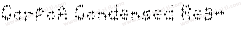 CorpoA Condensed Reg字体转换